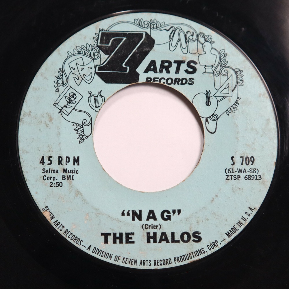 HALOS - NAG / COPY CAT - DOO‎ WOP 45